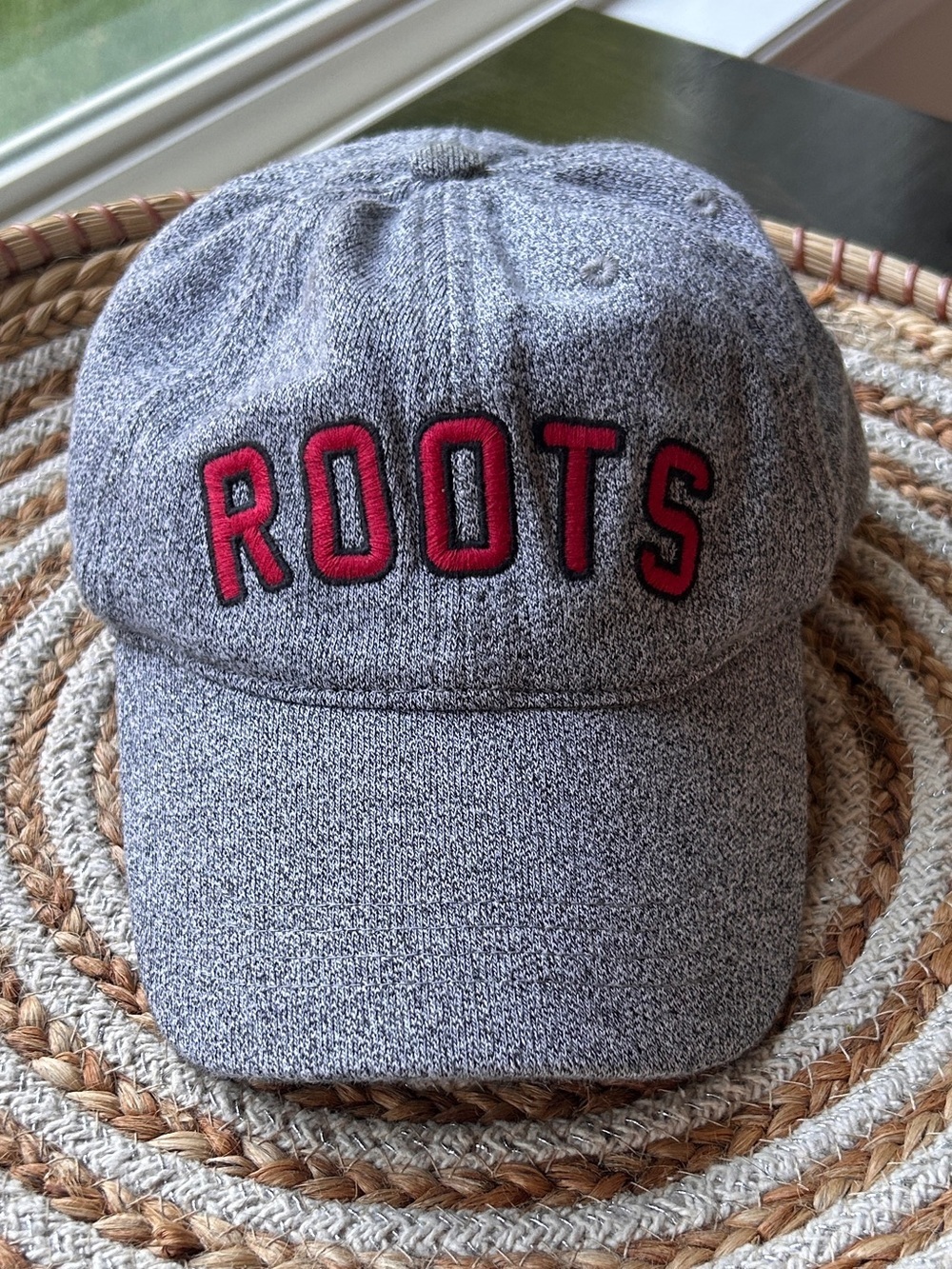 Roots heather gray baseball cap